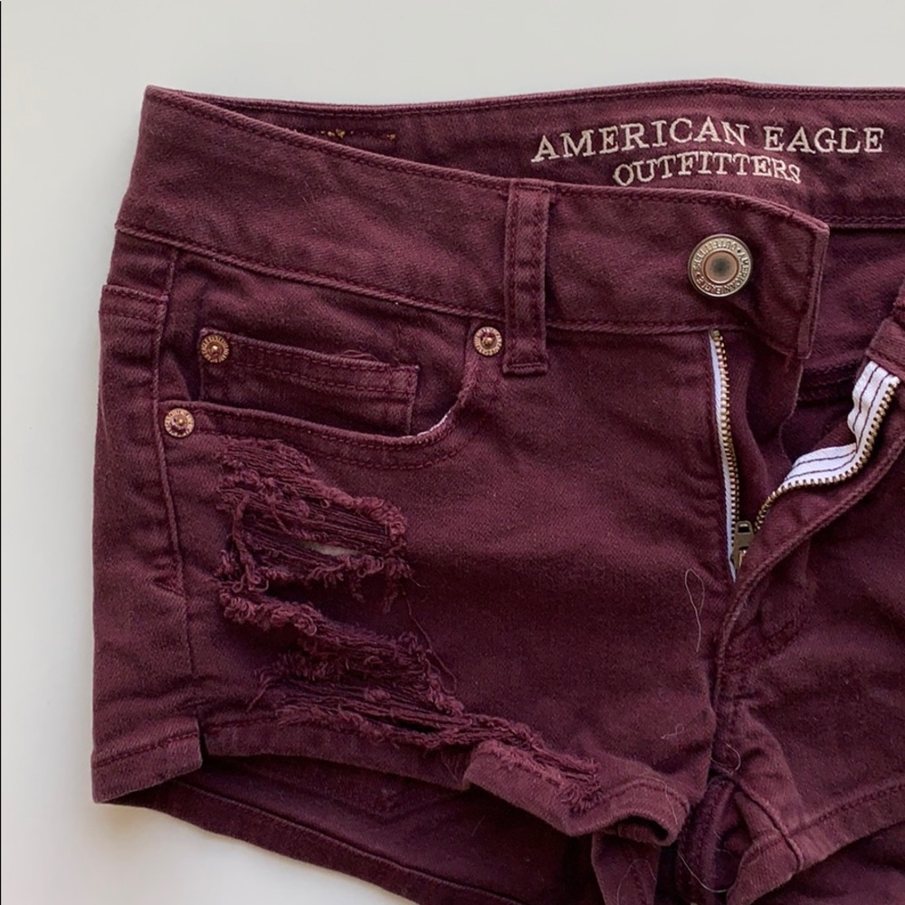 Women American Eagle Outfitters Stretch Shortie Shorts